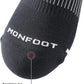 MONFOOT Men's/Women's 3-10 Pairs Silky Dry Athletic Cushion Ankle Socks, Multipack