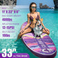 Inflatable Stand Up Paddle Board with SUP Accessories, Anti-Slip EVA Deck, 11'*33" Inflatable Paddle Boards for Adults & Youth of All Skill Levels