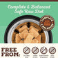 Primal Freeze Dried Dog Food Nuggets, Chicken; Complete Balanced Meal, Topper or Treat; Premium, Healthy, Grain Free, High Protein Raw Dog Food, 14 oz