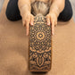 Myga Yoga Wheel,Exercise Prop for Back Pain, Yoga Poses, Pilates, Stretches, Backbend Inversions and Bridge Position,Improves Flexibility, Balance and Core Strength