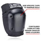 187 Killer Pads Six Pack Pad Set, Elbow Pads, Knee Pads, and Wrist Guards - Ideal for Skateboarding, Roller Skating, and Inline Skating