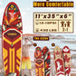 YASKA Inflatable Stand Up Paddle Board - 11ft Extra Wide Paddleboard with Premium SUP Board Accessories,Camera Mount,Non-Slip EVA Deck,5 Handles,Youth/Adult