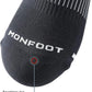 MONFOOT Men's/Women's 3-10 Pairs Silky Dry Athletic Cushion Ankle Socks, Multipack