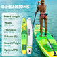 Mistral Stand Up Inflatable Paddle Board Racing & Touring Board 13'2"/ 14' Race Board, Backpack with Wheels, Durable ISUP for Youth & Adult, w/Premium SUP Accessories