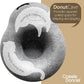 Premium Cat Bed caveTunnel Hiding Places for Indoor Cats(Large) Houses & Condos. Washable100% Nontoxic Eco-Friendly. Spaciousfor 2 Cats