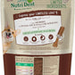 Nylabone Nutri Dent Dog Dental Chews - Natural Dog Teeth Cleaning & Breath Freshener - Dental Treats for Dogs - Filet Mignon Flavor, Mini (160 Count)