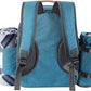 Apollo Walker Picnic Backpack Set for 2 Person with Cooler Compartment, Detachable Bottle/Wine Holder, Fleece Blanket, Plates and Cutlery Set (Teal)