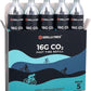 Threaded CO2 Cartridges, 16g for Bike Tire Inflators