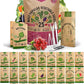 Organo Republic 25 Vegetable Seeds Variety Pack - 16,850+ Non-GMO Heirloom Seeds for Planting Vegetables & Fruits in Individual Seed Packets, Home Garden Seed for Hydroponic, Indoor & Outdoor Garden
