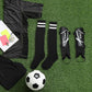 Soccer Shin Guards and Socks Kids Youth Lightweight Soccer Pads Defender with Ankle Protection Ski Shin Guards Football Equipment for Age 4-14 Toddler Boys Girls Teens