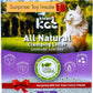 All Natural Clumping Cat Litter – Multiple Scents – Low Dust, Odor Control – (Lavender) 18 lb - Surprise Toy Inside