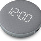 REACHER Super Loud Alarm Clock for Heavy Sleepers Adults Teens, Vibrating Alarm Clock Bed Shaker Under Pillow, Rechargeable Battery Powered for Travel, Auto-Dim, Portable