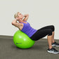 Body Sport Exercise Ball with Pump for Home, Gym, Balance, Stability, Pilates, Core Strength, Stretching, Yoga, Fitness Facilities, Desk Chairs