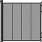 Reinforced Retractable Baby Gate or Mesh Dog Gate,Easy to Use for Stairs, Doorways, Hallways, Indoor, Outdoor, Wide Pet Gate 33.5" Tall, Extends to 45" Wide, Black