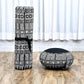 Leewadee Meditation Cushion Set – 1 Round Zafu Meditation Pillow and 1 Square Roll-Up Zabuton Meditation Mat, Pillows Bundle Filled with Kapok
