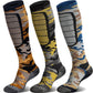 Hylaea Merino Wool Ski Socks, Cold Weather Socks for Snowboarding, Snow, Winter, Thermal Knee-high Warm Socks, Hunting
