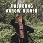 Arrow Quiver or Rustic Leather Quiver - Back Quiver for Arrows and Crossbow Quiver - Bow Quiver and Quiver for Compound Bow - Traditional Arrow Holder