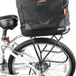 Ibera Bike Bag Insulated Cooler 16L - Clip-On Bike Rack Bag with Hard Base & Shoulder Straps - Fresh-Keeping & Reusable Grocery Bag - Bike Accessories for Adult Bikes - PAKRAK ONLY RACKS
