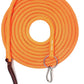 22' Long Line with SS O Ring and Carabiner (Neon Orange)