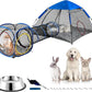 Outdoor Cat Enclosure -Portable Pet Playpen for Outside with Cat Tunnel, Cube Combo,Pet Cage for Cats, Kittens, Dogs and Small Animals