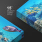 wall26 Canvas Print Wall Art Tropical Underwater Ocean Sea Fish Reef Nature Animals Photography Realism Rustic Scenic Landscape Wilderness Earth Colorful for Living Room, Bedroom, Office - 24"x36"