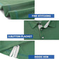 Mens Golf Shirt Short Sleeve Moisture Wicking Dry Fit Performance Solid Casual Pique Collared Golf Polo Shirts for Men