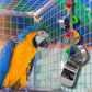 1410 Stainless Pot Delight from Parrots Cockatiels Conures Budgies Macaws Lovebirds African Greys Parrot Toys Stainless Foraging Chew Treat Noise-Making Fun Sensory Enrichment.