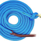 Double Braid Lead Rope with Eye Splice Loop, 12-14FT Lengths (Blue, 14 ft.)