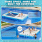 Specraft Inflatable Floating Dock, Non-Slip Air Dock Platform loating Island Raft with Rope Ladder for Pool Lake Beach Ocean