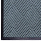 WaterHog Diamond | Commercial-Grade Entrance Mat with Rubber Border – Indoor/Outdoor, Quick Drying, Stain Resistant Door Mat (Bluestone, 6' x 12')