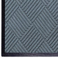 WaterHog Diamond | Commercial-Grade Entrance Mat with Rubber Border – Indoor/Outdoor, Quick Drying, Stain Resistant Door Mat (Bluestone, 4' x 6')