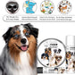 The Blissful Dog Australian Shepherd Nose Butter for Dry, Cracked Skin, Lick-Safe Dog Nose Balm with Moisturizing Shea Butter, Almond, Olive, and Essential Oils, Pet Supplies, Uncented, 2 oz.