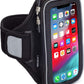Sporteer Velocity V8 Running Armband - Compatible with iPhone 16 Pro Max, 16 Plus, 15/14 Pro Max, 16/15/14 Pro, iPhone 16/15/14, Galaxy S24+, S23 Plus, Pixel, & Many More Cell Phones - FITS Cases
