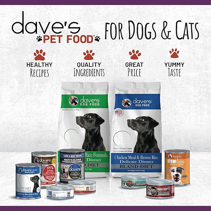 Dave's Pet Food Grain Free Wet Canned Cat Food Pate (Gobblicious Gourmet), Made in USA Naturally Healthy, Added Vitamins & Minerals, 5.5 oz Cans (24 Pack)