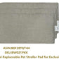 ROODO Pet Stroller Inner Pad for Exclusive Use,Original,Replaceable,Easy to Clean,Set of 3 pc(Khaki)