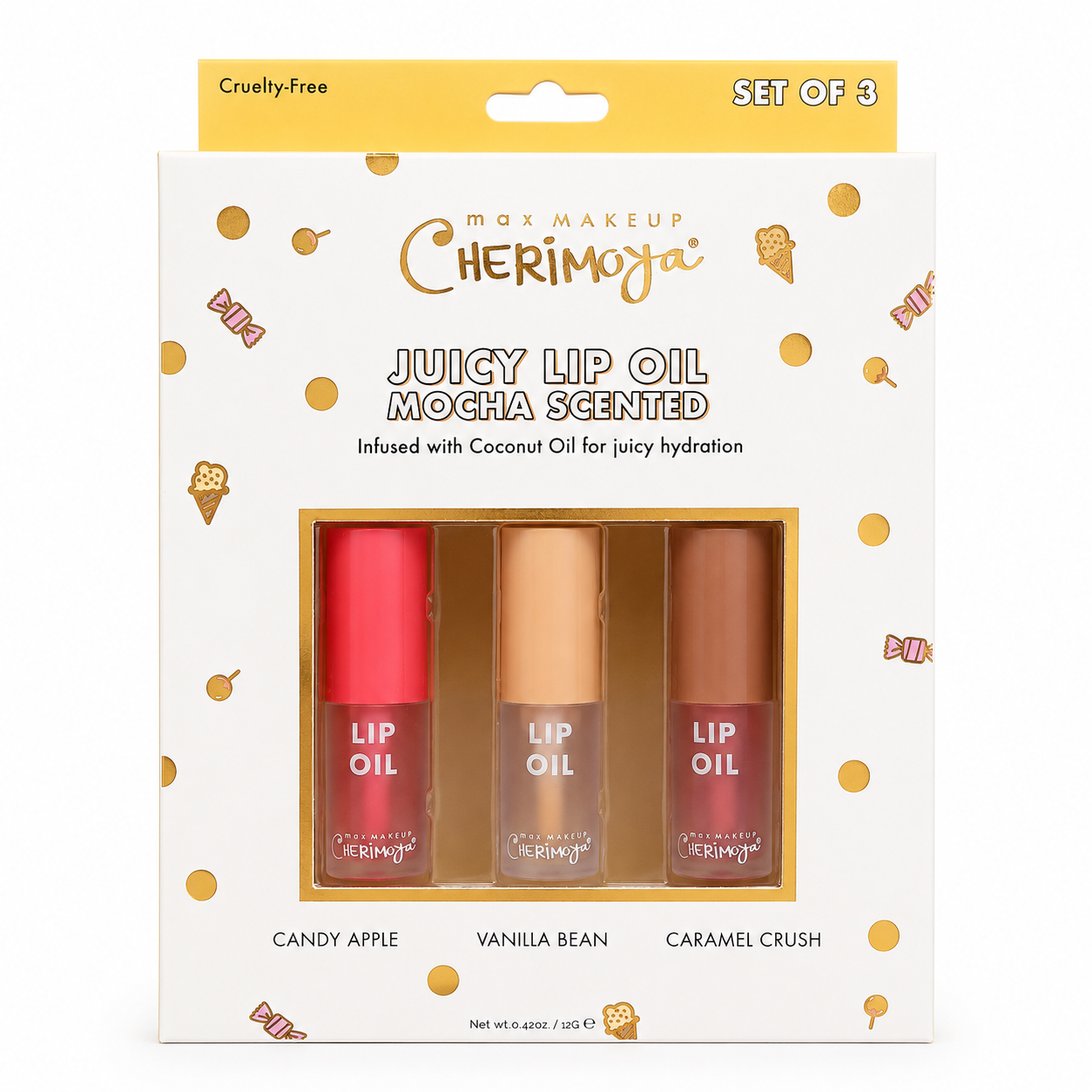 Juicy Lip Oil Trio -Juicy Hydration (3 pcs)