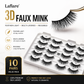 3D Faux mink - Premium Silk Lashes (10 Pairs)