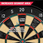 MD Sports Dartboard Cabinet Multiple Styles Electronic Dartboard With Digital X/O Cricket Scorekeeping and Dart Set, Perfect for Cricket Games
