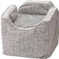 Snoozer Pet Products - Luxury Lookout I Dog Car Seat with Show Dog Microsuede, Small - Palmer Dove