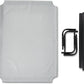 Amazon Basics Cooling Breathable Elevated Dog Bed with Metal Frame for Large Dogs, 51 x 31 x 8 Inch, Grey