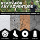Cascade Mountain Tech Lightweight Aircraft-Grade Aluminum Trekking Poles with Extended Down Grip Plus Tip Kit