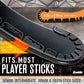 Franklin Sports Blade Protector - Hockey Stick Protection for Off Ice Practice and Training - Fits Most Stick Sizes - Edge Armor,Black