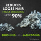 FURminator Small Dog Undercoat deShedding Tool, Long Hair, Reduces Loose Hair from Shedding