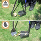 Heeyoo Dog Pooper Scooper, Dog Poop Tray and Rake Set, Pet Waste Removal Scoop with Long Adjustable Sectional Stainless Handles