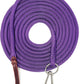 22' Long Line with SS O Ring and Carabiner (Purple)