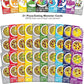 Blobby's Pizza Math Card Game: Crazy Fun Strategic Pizza Eating Contest Between Cute Monsters!