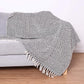 Arkwright Common Ground Bulk Blankets - Pack of 12 - Reversible 100% Cotton All Season Lightweight Couch Bed Throws for Wedding Guests, Travel, and Outdoor Events, 50 x 70 in, Block