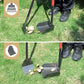 Heeyoo Dog Pooper Scooper, Dog Poop Tray and Rake Set, Pet Waste Removal Scoop with Long Adjustable Sectional Stainless Handles