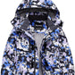 Pursky Boy's Waterproof Ski Jacket Kids Winter Snow Coats Fleece Raincoats Parka