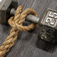 Monkee Grip Original Rope Grips – Enhance Grip Strength & Endurance, Versatile Fitness Accessory for Dumbbells & Barbells, Pull Up Bars Durable & Comfortable Design